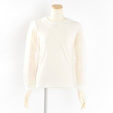 E Hyphen World Gallery BonBon Round Collar Blouse