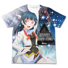 Love Live! Sunshine!! Yoshiko Tsushima Mirai Ticket Ver. White Graphic T-Shirt