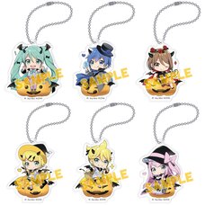 Vocaloid Series Halloween Acrylic Keychain Collection