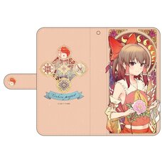 Touhou Project Reimu Hakurei Notebook-Style Smartphone Case