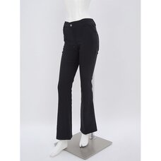 Rozen Kavalier Basic Bootcut Pants (Black)