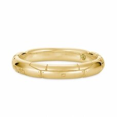 Evangelion Prototype Unit-00 Rei Ayanami 18K Yellow Gold Entry Plug Ring