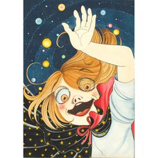 Kanako Inuki Fushigi no Tatari-chan Space Reproduction Art Print