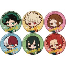 Yurutto Darun My Hero Academia Warm Hanten Character Badge Collection Box Set