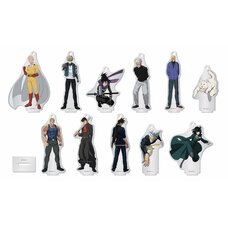 One-Punch Man Arcylic Stand Keychain Charm Collection Box Set