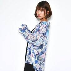 Love Live! Sunshine!! Aqours Collage Chiffon Shirt