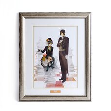 Ciel & Sebastian Framed Chara Fine Graph | Black Butler: Book of Circus
