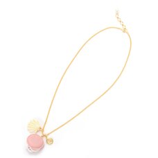 Q-pot. Parlor Strawberry Macaron Necklace