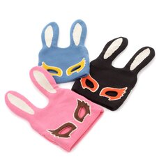 Cuelitt Masked Rabbit Pigtails Beanie