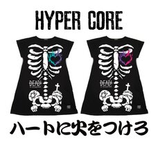 HYPER CORE Set Your Heart on Fire Dolman T-Shirt Dress