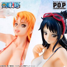 Portrait of Pirates One Piece Limited Edition Nami Ver. BB 03 & Tashigi Ver. BB White Set