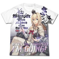 Kantai Collection -KanColle- Warspite White Graphic T-Shirt