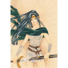 Riho Sachimi Gin no Valkyries Original Framed Reproduction Art Print No. 6