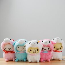 Kaomoji Baby Alpacasso Alpaca Plush Collection (Crawling)