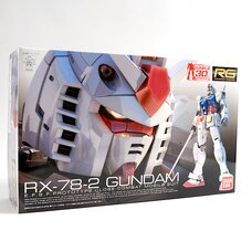 Real Grade Gundam RX-78-2 1/144th Scale Plastic Model Kit