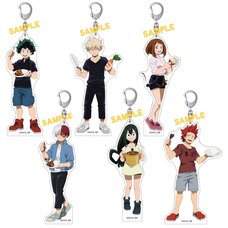 My Hero Academia Curry Acrylic Keychain Collection