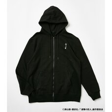 Attack on Titan R4G Key Black Zip Hoodie