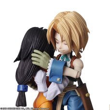 Bring Arts Final Fantasy IX Zidane Tribal & Garnet Til Alexandros XVII Set