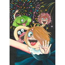 Kanako Inuki Fushigi no Tatari-chan Vol. 6 Back Cover Reproduction Art Print