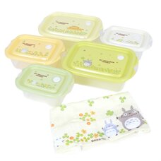 My Neighbor Totoro Totoro & Clovers 6-Piece Lunch Gift Set