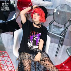 LISTEN FLAVOR Emily the Strange Comic Big T-Shirt