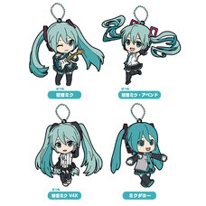 Nendoroid Plus: Hatsune Miku Collectible Rubber Keychain Box Set
