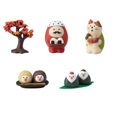 concombre Daruma Tea House Diorama Collection 1