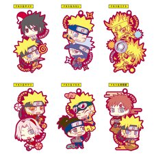 Naruto Two-Man Cell Again! Rubber Mascot Box Set