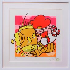 Shibuya Pixel Art Artist Works: Mori Chack Original Art Print