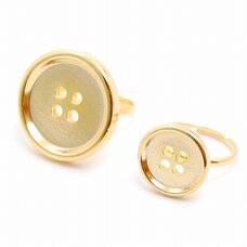 Lilou Button Ring
