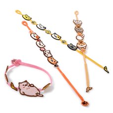 Neko Atsume Embroidery Bracelets