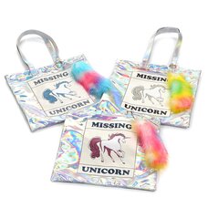 FLAPPER Missing Unicorn Tote Bag