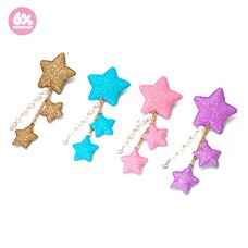 6%DOKIDOKI Shooting Star Clip & Brooch (Sugar)