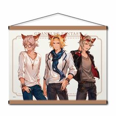 Granblue Fantasy AGF 2017 Lowain & Elsam & Tomoi Tapestry