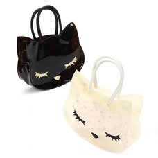 Osumashi Pooh-chan Vinyl Tote Bag (Medium)