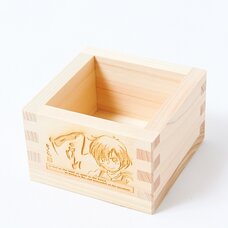Japanese Traditional Wooden Square Cup (Ninja)