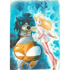 Shinji Nishikawa Dogu Family Original Framed Reproduction Art Print