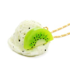 Q-pot. Parlor Kiwi Ice Cream Necklace