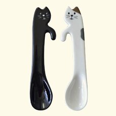 Mellow Cat Spoon w/ Mug