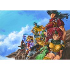 Akihiro Kimura Alnam no Kiba: Juzoku Juni Shinto Densetsu Package Illustration Reproduction Art Print