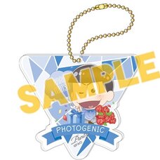Osomatsu-san Photogenic Party Karamatsu Big Acrylic Ball Chain Charm