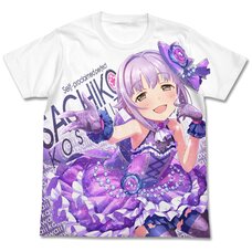 The Idolm@ster Cinderella Girls Self-Proclaimed Perfect Sachiko Koshimizu Full-Color White T-Shirt