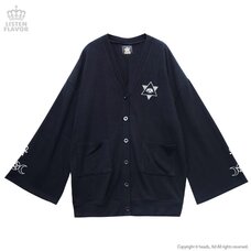 LISTEN FLAVOR Occultic Wide Sleeve Long Cardigan