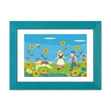 "Himawari" Chara Fine Graph Dina*Dina Masterpiece Pictures Print
