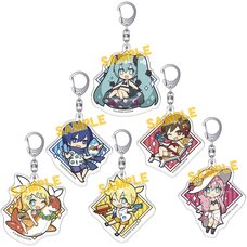 Vocaloid Acrylic Keychain Collection: Sacanahen Ver.