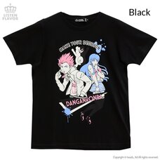 LISTEN FLAVOR Danganronpa Leon Kuwata x Sayaka Maizono T-Shirt