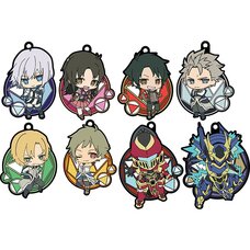 Knight's & Magic Rubber Strap Collection Box Set