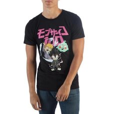 Mob Psycho 100 Group Ghost & Chibi T-Shirt