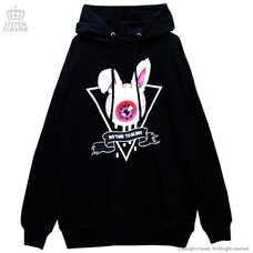 LISTEN FLAVOR Eyeball Bunny Hoodie