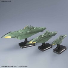 Space Battleship Yamato 2202 1/1000 Scale Great Imperial Garmillas Astro Fleet Garmilas Warships